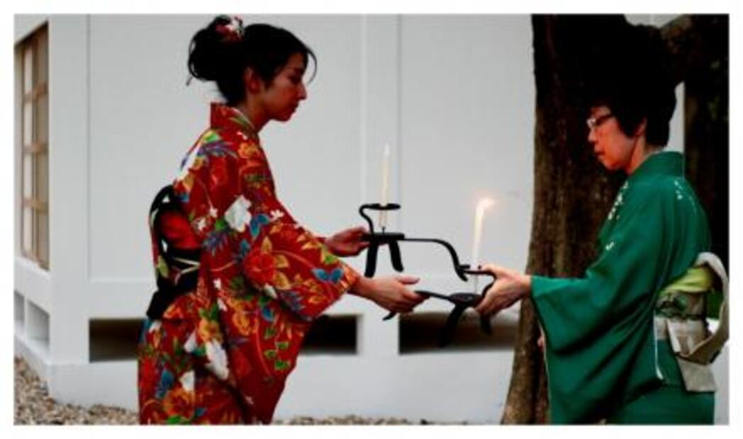 El Yobanashi: el ritual invernal del té