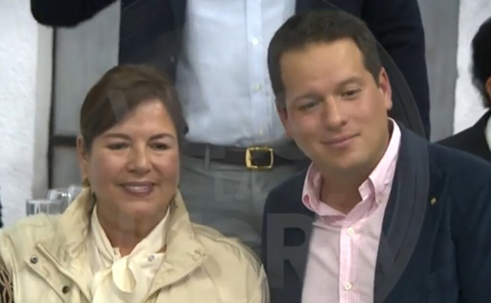 Rodrigo Fernández con su madre, la exactriz Patricia Rivera. Fotos: Programa "Venga la Alegría".