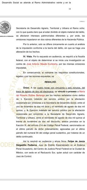 Juez sugiere investigar posible colusión de EPN y Meade por Estafa Maestra