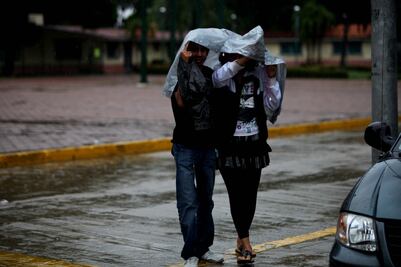 ¡Aguas! Además de caída de ceniza del Popo también se prevén lluvias y actividad eléctrica