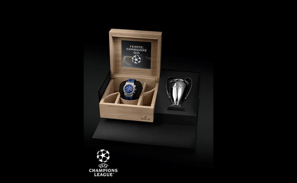 Hublot Classic Fusion Chronograph UEFA Champions League Titanium. Foto: Cortesía