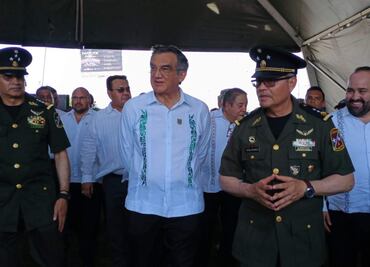 Gobernador de Tamaulipas reconoce el trabajo de las Fuerzas Armadas; dice que han protegido a los ciudadanos
