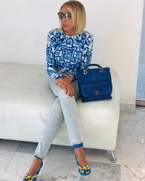 La peor vestida de la semana es Laura Bozzo con su look de rockera 