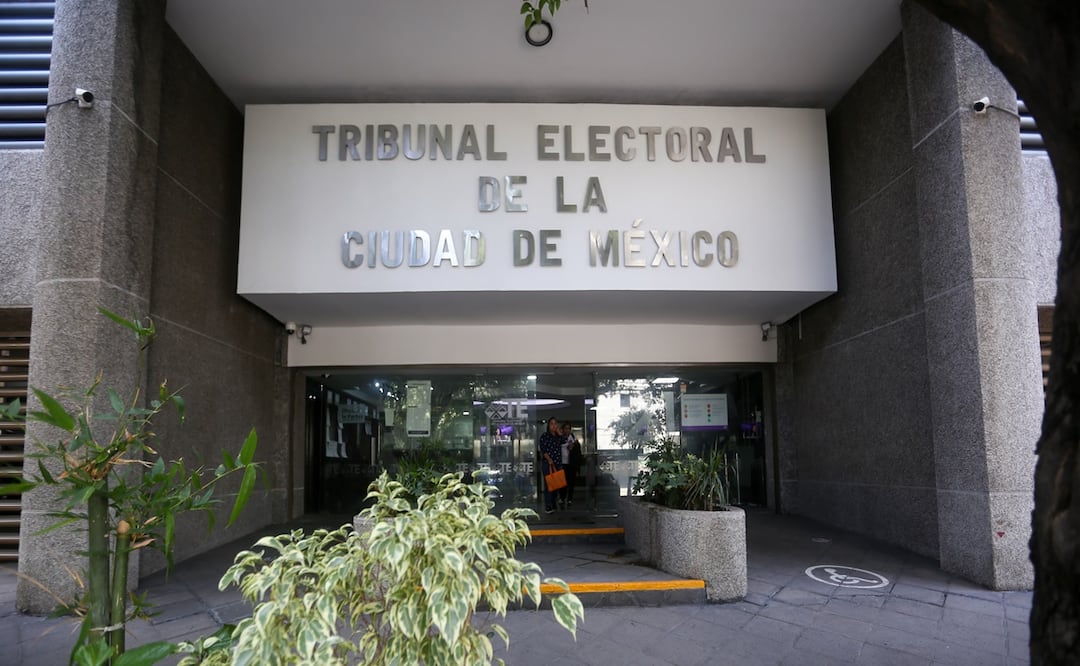 Fachada del Tribunal Electoral de la Ciudad de México. Foto: Luis Camacho | El Universal