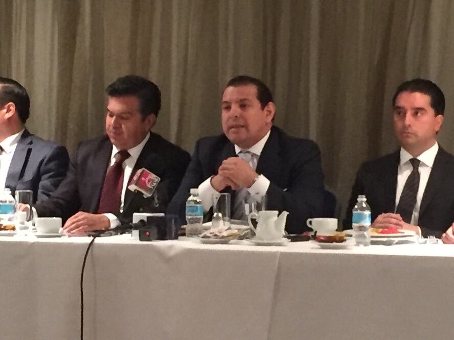 Francisco Santos Arreola ratificó el despido de 284 empleados de confianza, cuya labor no está justificada (Foto: Rebeca Jiménez)