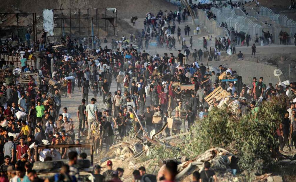 Franja de Gaza, el 25 de junio de 2025. Foto: AFP