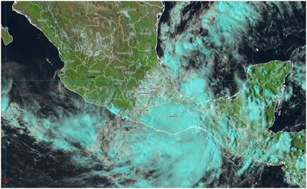 Depresión Tropical Once-E se degrada a baja presión remanente y cambia de dirección; continuarán lluvias en Oaxaca