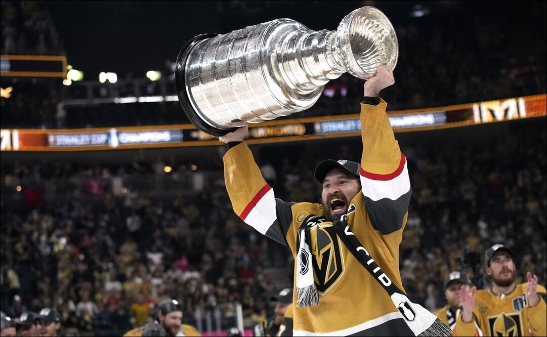 Las Vegas Golden Knights campeones de la Copa Stanley - Foto: AP
