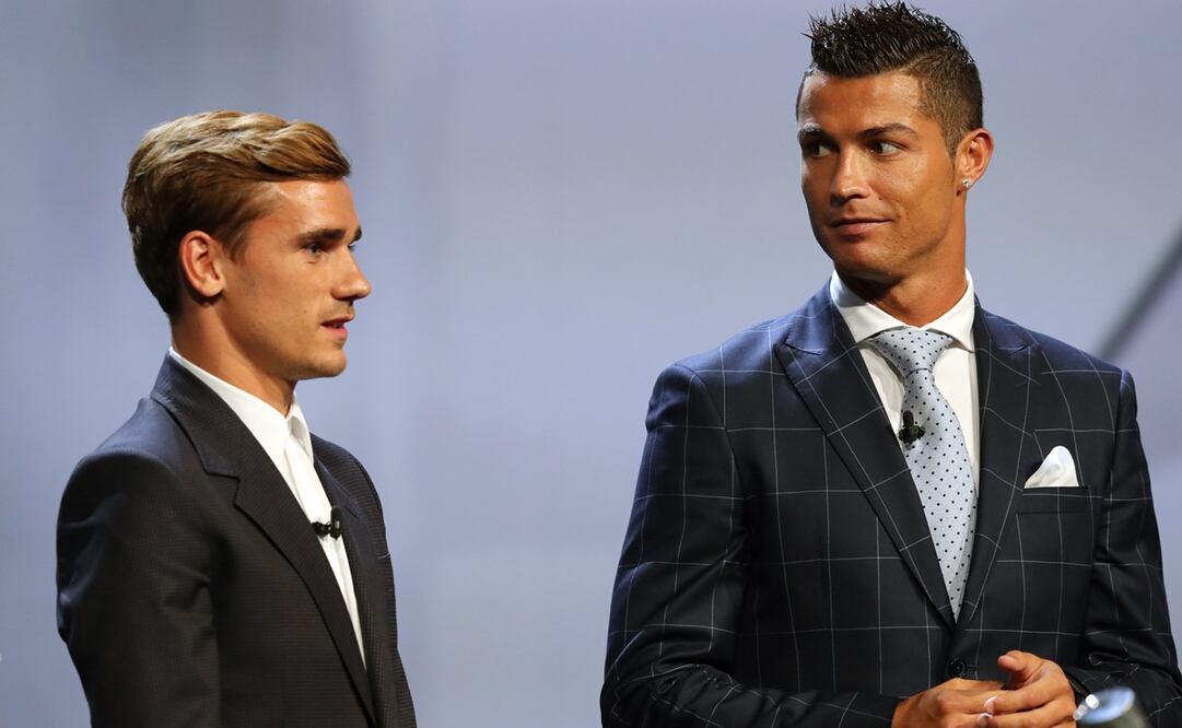 Griezmann y Cristiano Ronaldo - FOTO: Imago7