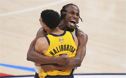 Pacers golpean primero en las Finales de la NBA; Haliburton lidera a Indiana en triunfo clave en el Juego 1