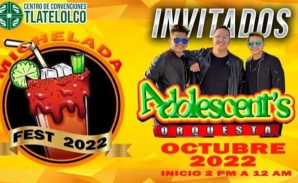 Lánzate al último Michelada Fest de este 2022 en la CDMX