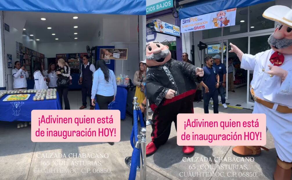 Inauguran nuevo consultorio veterinario SimiPet Care en la alcaldía Cuauhtémoc de la Ciudad de México. Foto: Captura de pantalla Instagram