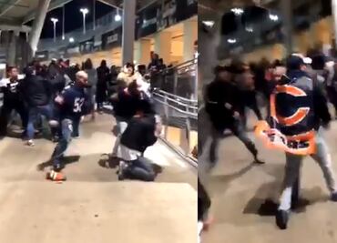 Con golpiza, aficionados desatan la violencia en la NFL