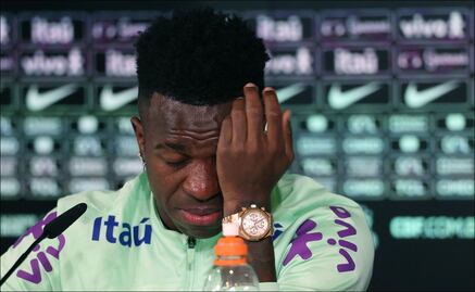 Vinícius entre lágrimas por el racismo: "Cada vez tengo menos ganas de jugar"