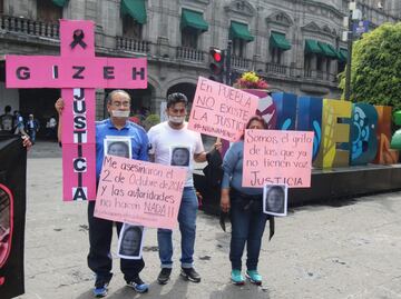 Exigen justicia por feminicidio de Gizeh Castelán en Puebla