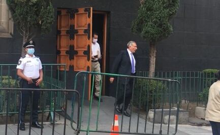 Adán Augusto López visita Suprema Corte un día antes de que se discuta Ley Eléctrica