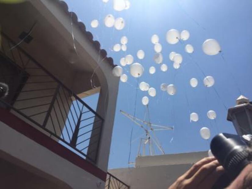 Misa y globos al cielo, en memoria de víctimas de Guardería ABC