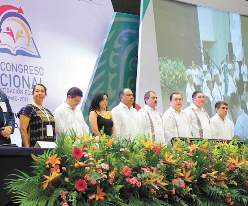 A la inauguración del Quinto Congreso Nacional de Investigación Educativa 2019 asistieron especialistas de Alemania, Francia, Chile, entre otros países. Foto: Especial