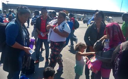 "Queremos llegar", dice Velki Salinas, migrante que busca el sueño americano