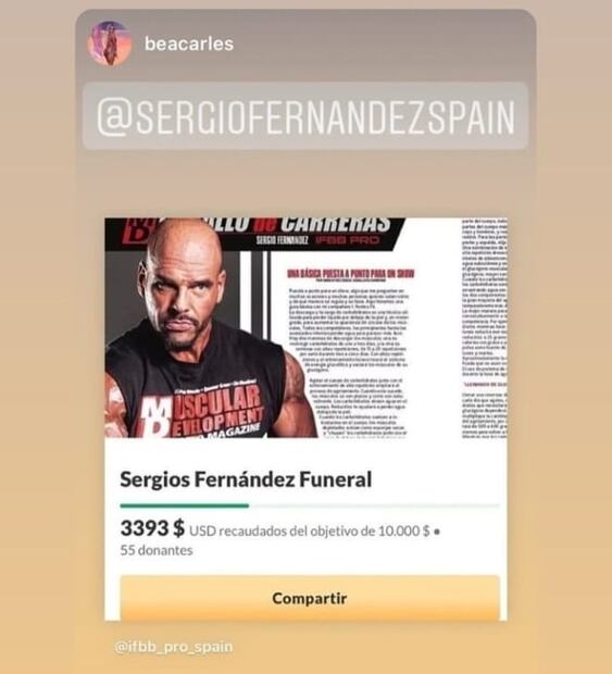 Así era Sergio, fisicoculturista español asesinado en Edomex