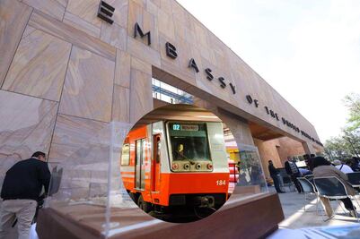 Cómo llegar a la Embajada de Estados Unidos en transporte público