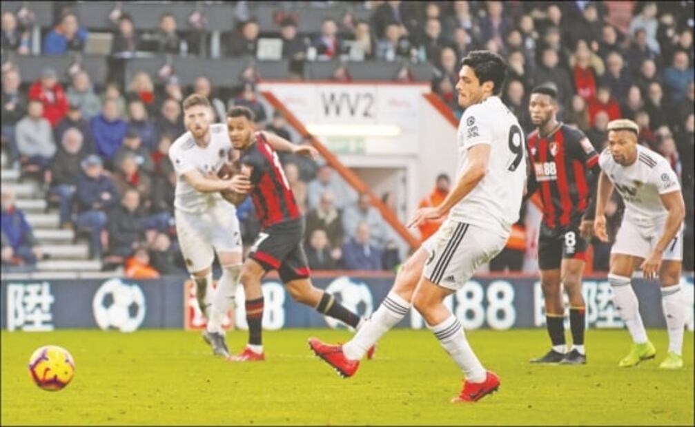 El impacto de Raúl Jiménez con los Wolves