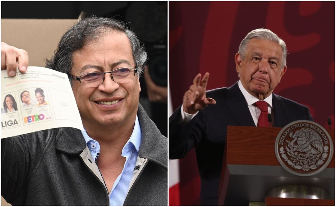 Rodeado de guarda-espaldas, el candidato presidencial Gustavo Petro, de la coalición Pacto Histórico, durante un mitin de campaña en Medellín, el 20 de mayo pasado. Foto: Archivo AP