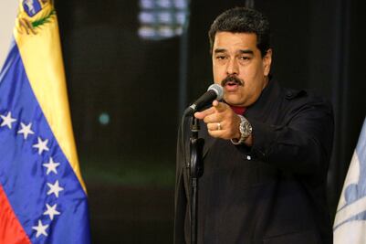 Maduro dice que Trump no puede ser "peor" que Obama