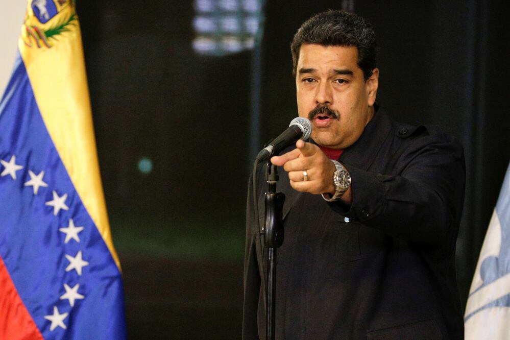 El presidente de Venezuela, Nicolás Maduro, palacio presidencial de Miraflores (Foto: Reuters)