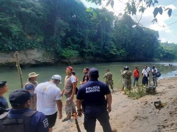 Rescatan cuerpo de niño migrante haitiano ahogado en río de Tapachula, Chiapas