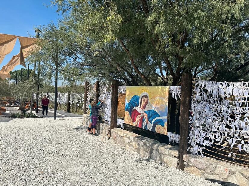El Santuario María Desatadora de Nudos también ofrece misas. Foto: Facebook María Desatadora de Nudos Querétaro