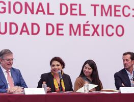 CDMX busca fortalecerse en el T-MEC; Clara Brugada presenta propuestas económicas