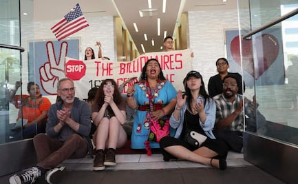 Manifestantes son detenidos en protesta pacífica en Los Ángeles; bailaron y cantaron como acto de resistencia