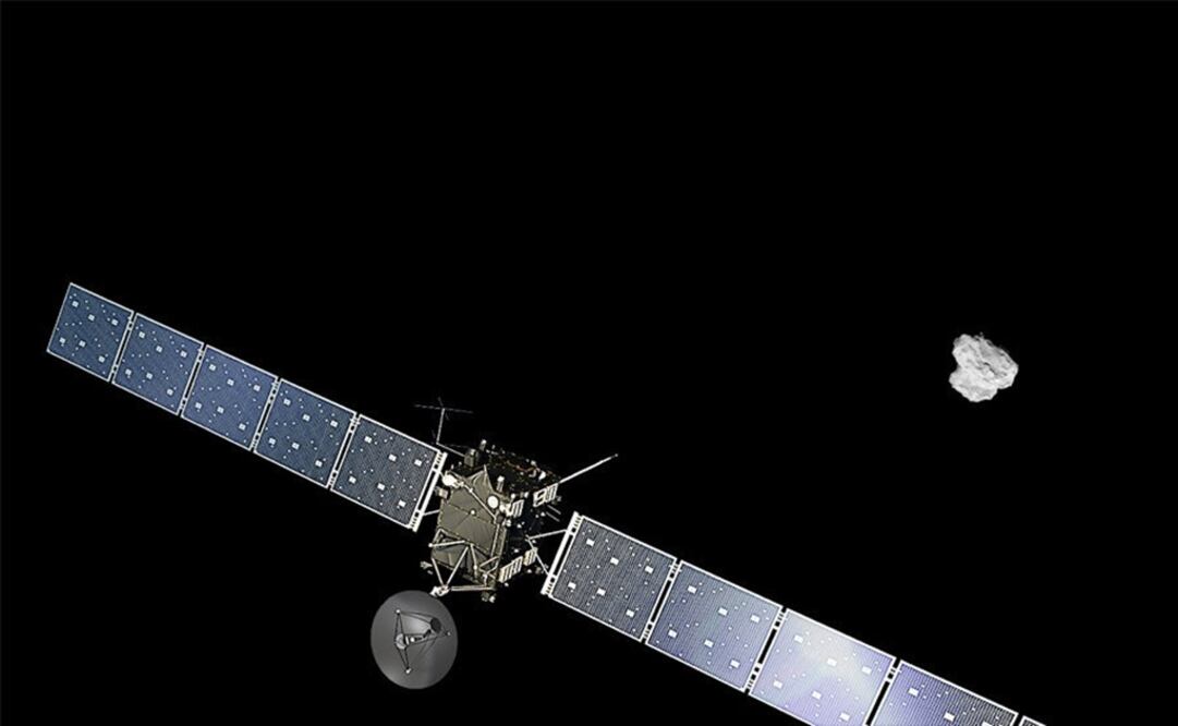 El próximo 30 de septiembre, Rosetta completará su misión con un descenso controlado sobre la superficie de su cometa. (FOTO: Archivo/EL UNIVERSAL)