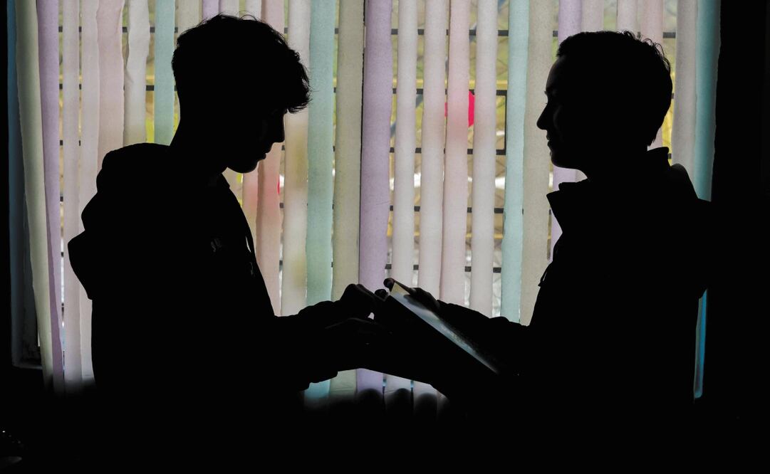 Testimonios anónimos de niños que han tenido que escapar con sus familias de sus estados debido a las amenazas del crimen organizado. FOTO: Diego Simón Sánchez / EL UNIVERSAL