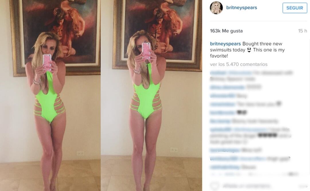Foto: Tomada del instagram de Britney Spears