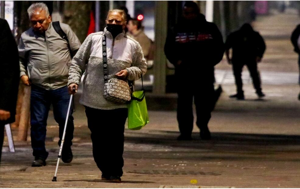 Frío en la CDMX. Foto: Axel Sánchez/EL UNIVERSAL