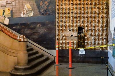 Acuerdan restauración de mural de Cauduro dañado en el edificio de la Suprema Corte