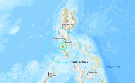 Reportan sismo de magnitud 6.3 en Filipinas