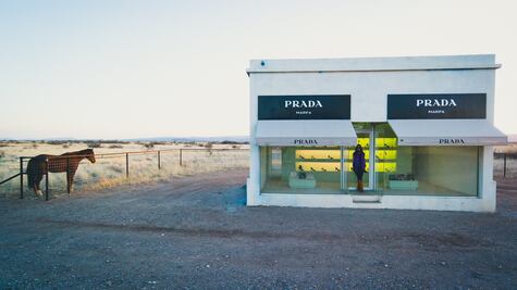 Una tienda de Prada en medio del desierto que no vende nada