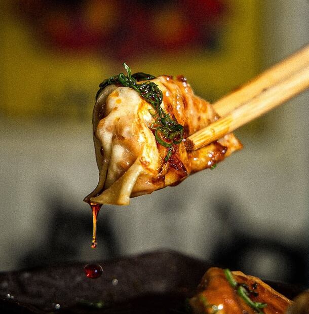 En Gaman Ramen puede probar las tradicionales gyozas de cerdo o res. Foto: Cortesía Gaman Ramen