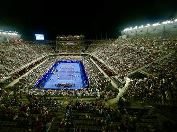 Jueza regaña a la afición mexicana por hacer la ola en la final del Abierto de Acapulco