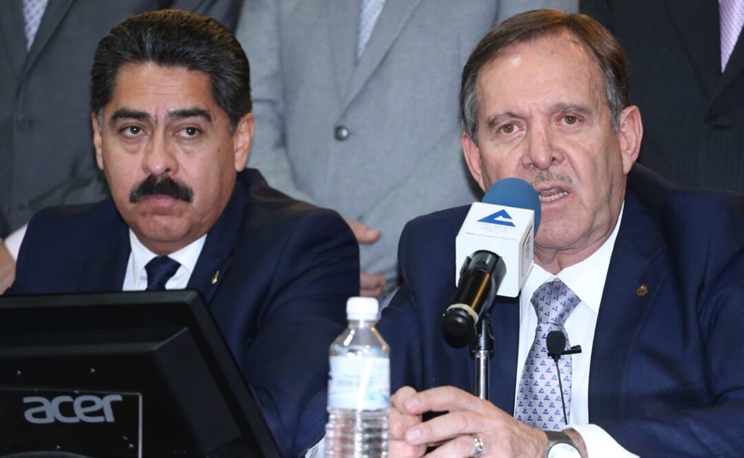 “Se dice que hay una denuncia penal (en mi contra) y no la encontré”, aseguró en conferencia de prensa. /Berenice Fregoso - EL UNIVERSAL