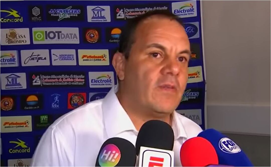 Cuauhtémoc Blanco, ídolo del futbol mexicano. FOTO: CAPTURA DE VIDEO