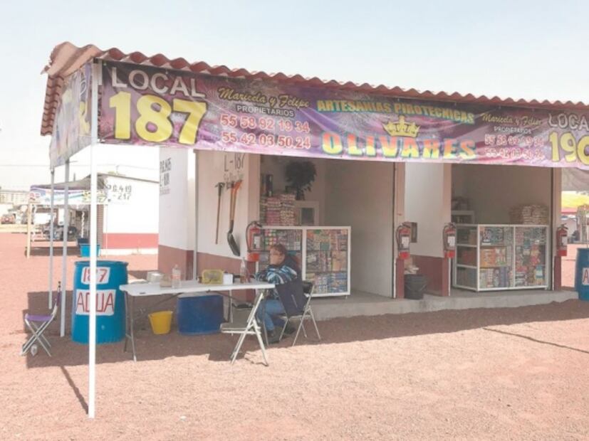 “No vamos a dejar morir la venta de pirotecnia”