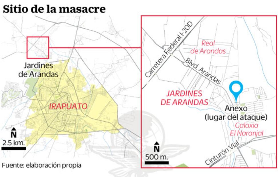 Masacre en Irapuato, crimen con más víctimas en lo que va de 2020