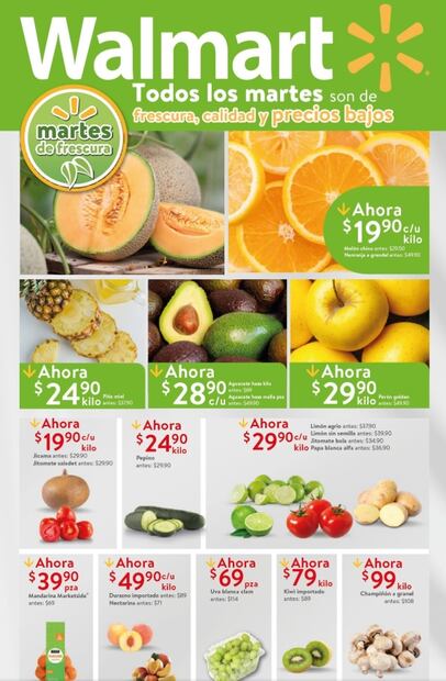Martes de Frescura en Walmart: estas son las ofertas de este 23 de septiembre