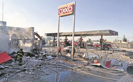 Aguardan por peritaje de explosión en gasolinera