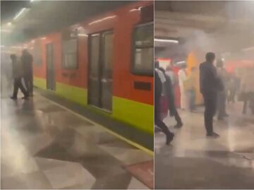 Línea 8 del Metro suspende servicio en 2 estaciones; revisan falla por posible objeto metálico en vías