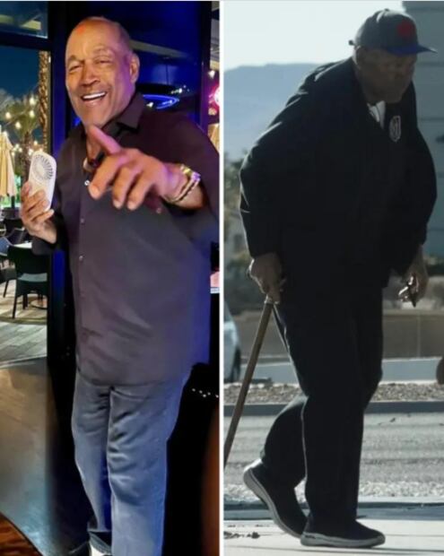 La última foto en público de OJ Simpson - Foto: BACKGRID